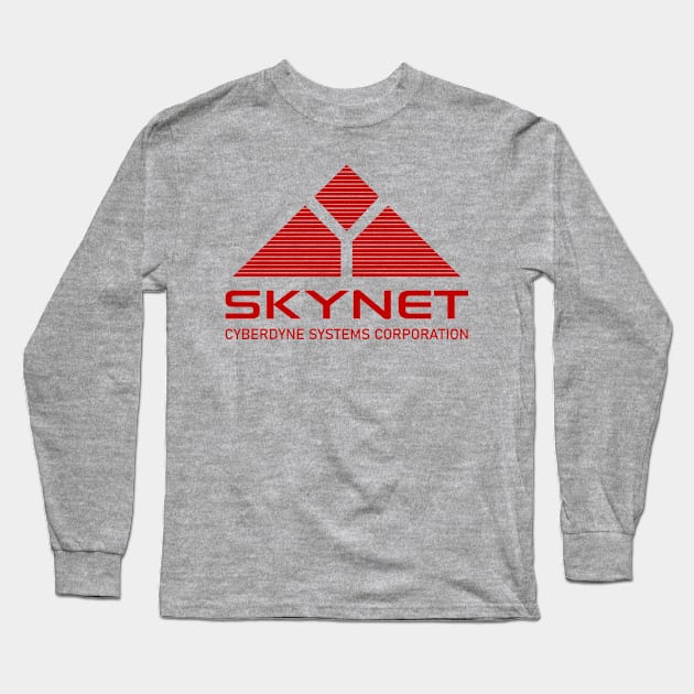 Cyber dyne Corporation Long Sleeve T-Shirt by coolab